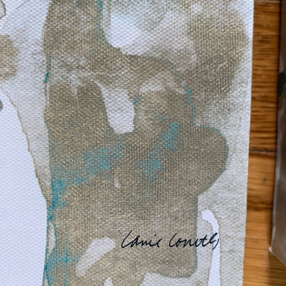 Up to the Teal Skies II by Lanie Loreth 12”x12” Wrapped Canvas Art - Picture 2 of 3